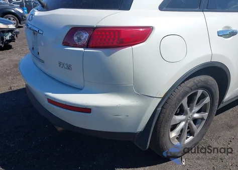 2008 Infiniti Fx35 from USA, damaged, VIN JNRAS08W78X208533